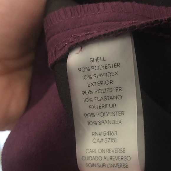 2/$50 Calvin Klein Purple Velvet Feel Sheath Dress - Picture 6 of 10